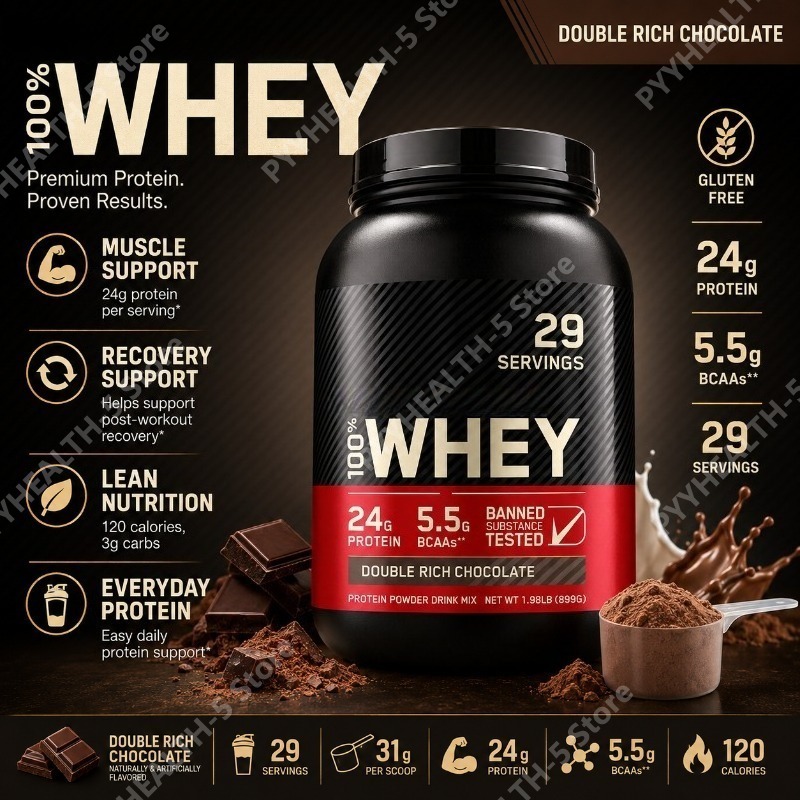 Whey Protein Powder Double Ric - огляд і ціна Fitness Nutrition Protein