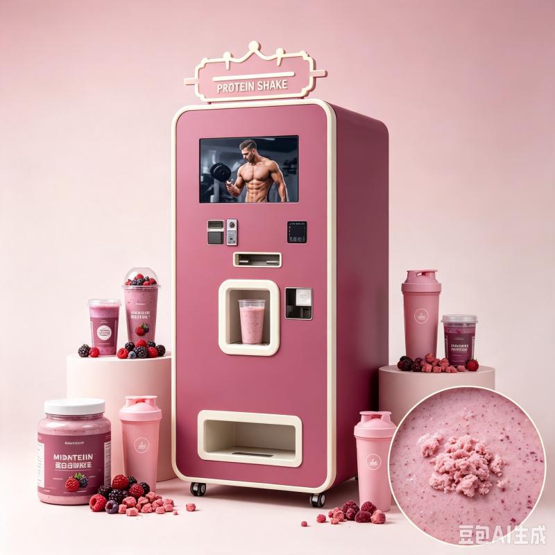 Protein Shake Vending Machine  - огляд і ціна Fitness Nutrition Protein