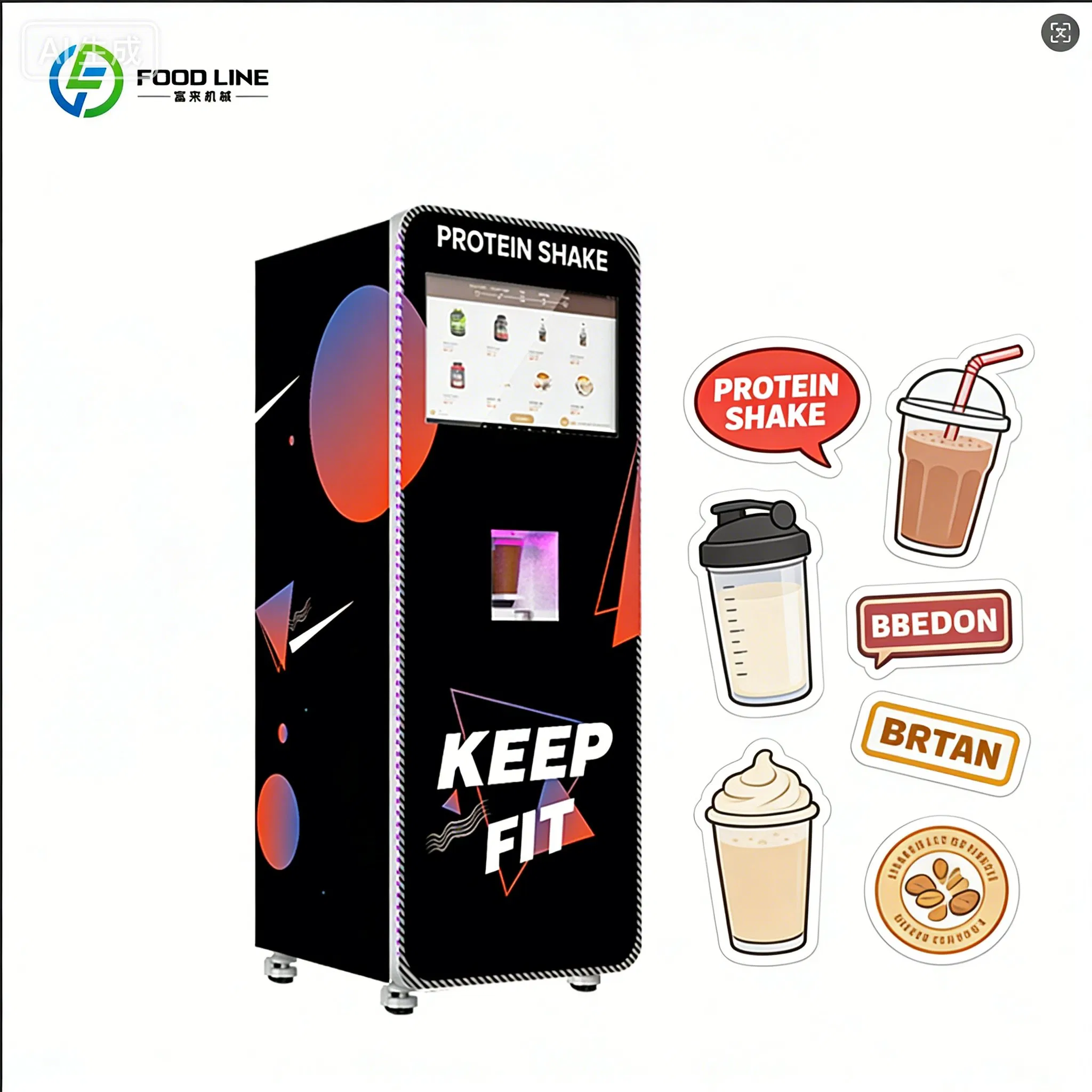 Nutritional Vending Machine Fu - огляд і ціна Fitness Nutrition Protein