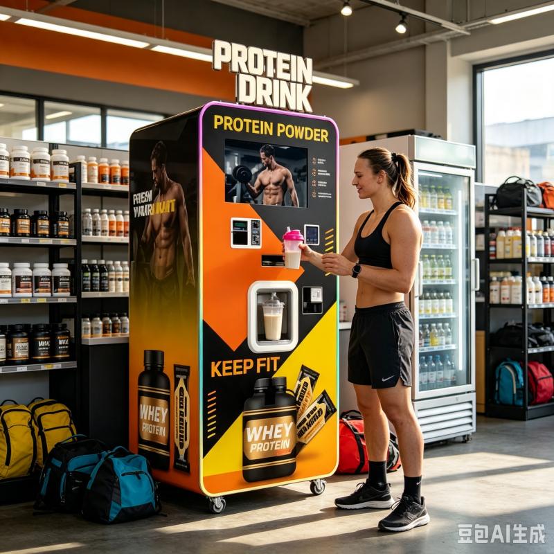 Automatic Protein Shake Vendin - огляд і ціна Fitness Nutrition Protein