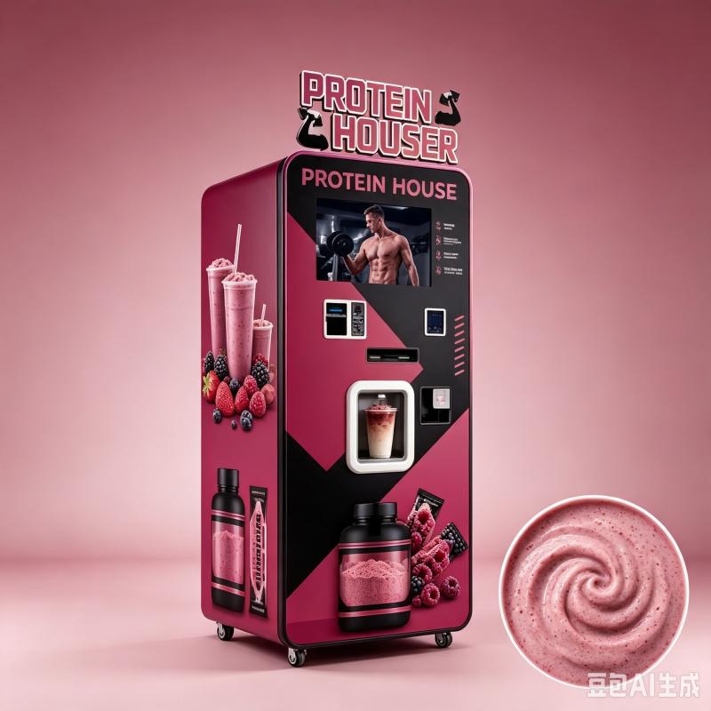 Automatic Protein Shake Vendin - огляд і ціна Fitness Nutrition Protein