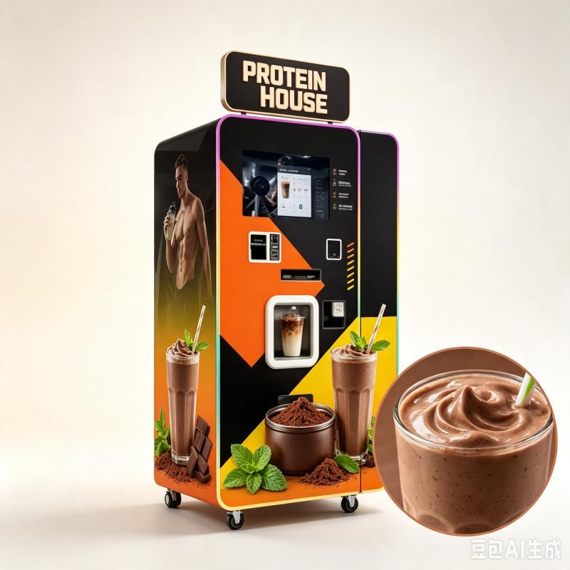 Automatic Protein Shake Vendin - огляд і ціна Fitness Nutrition Protein